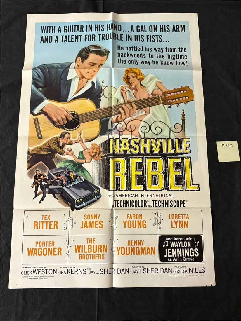 Nashville Rebel Original 1966 One Sheet (1 of 3)