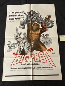 Big Foot Original 1971 One Sheet