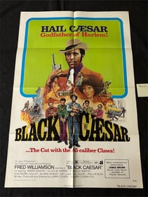 Black Caesar Original 1973 One Sheet