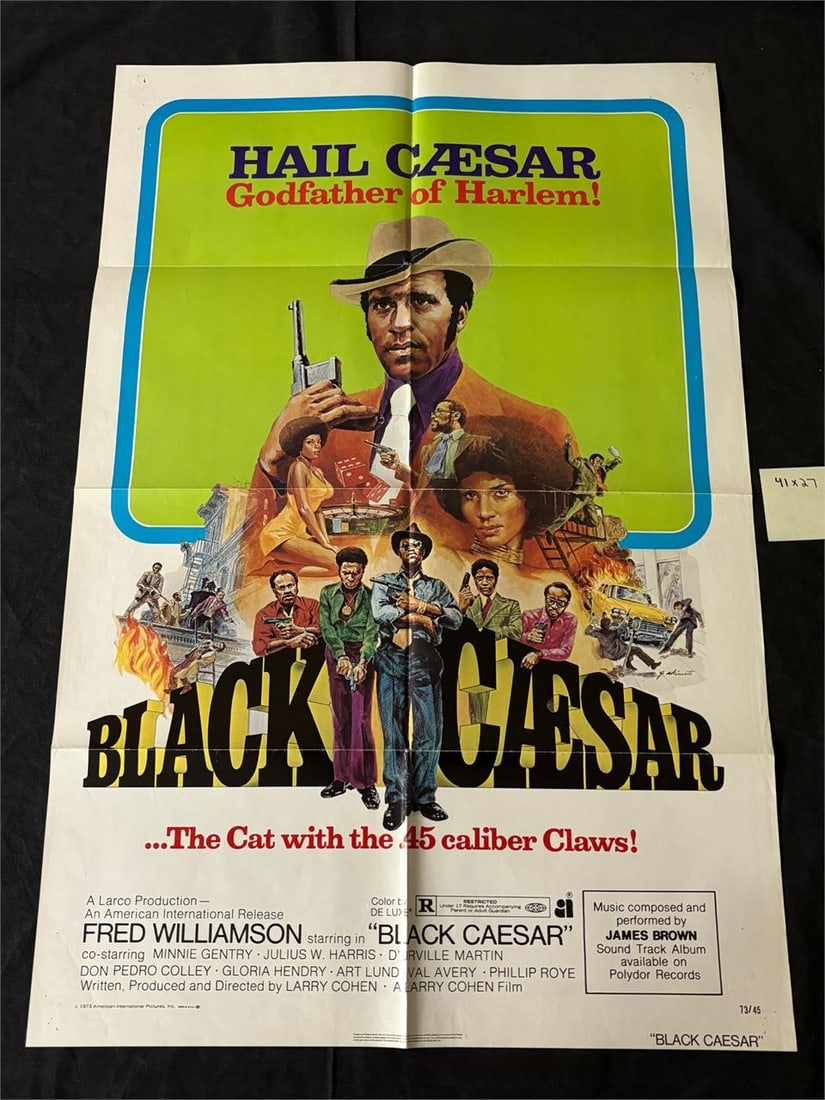 Black Caesar Original 1973 One Sheet (1 of 3)