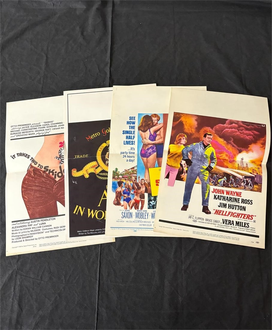 Original Vintage Window Cards, Hellfighters + (1 of 3)