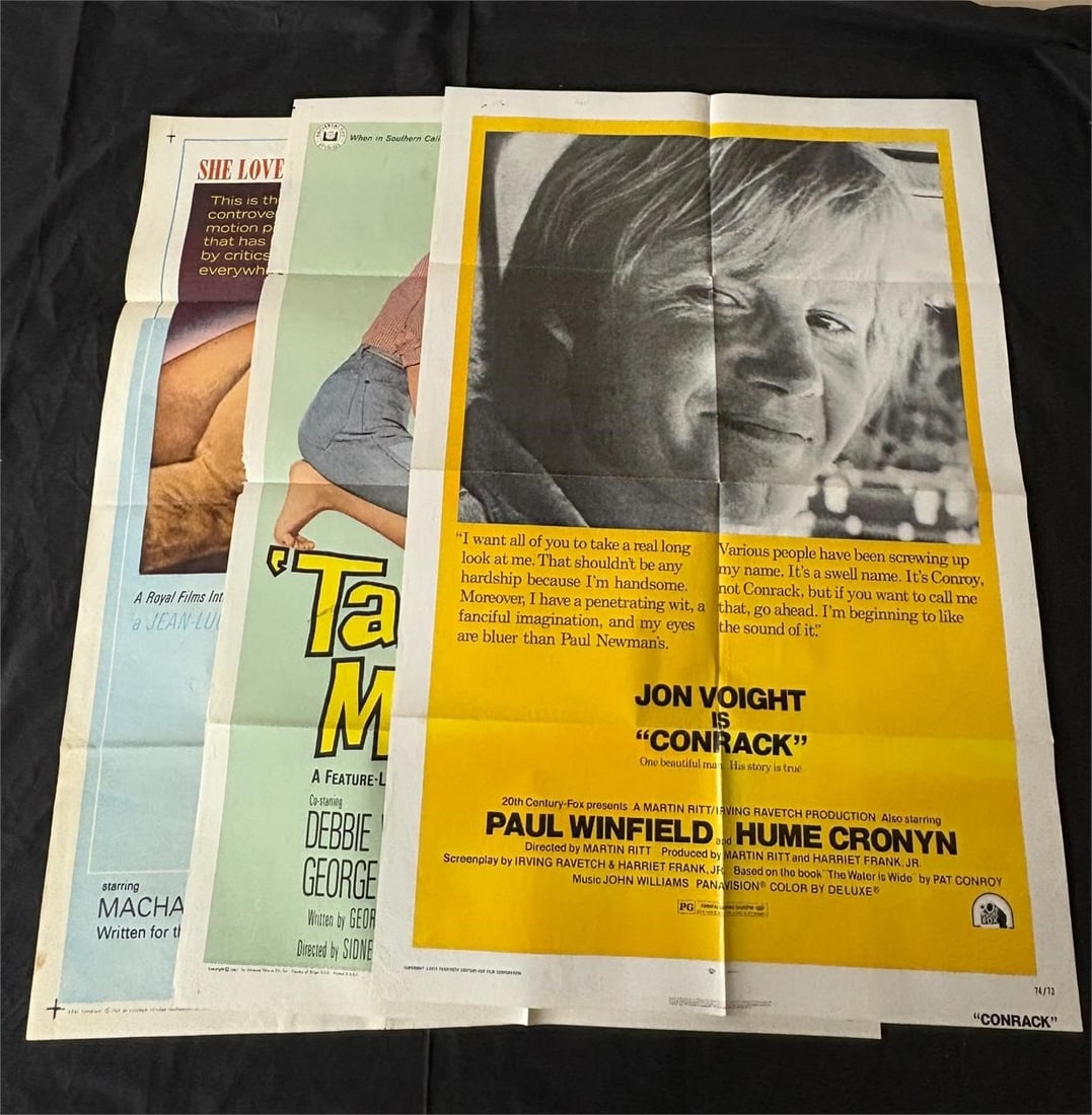 Original Vintage Movie Posters, Conrack + (1 of 3)