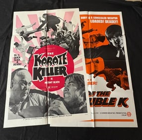 Original Vintage Karate One Sheet Posters