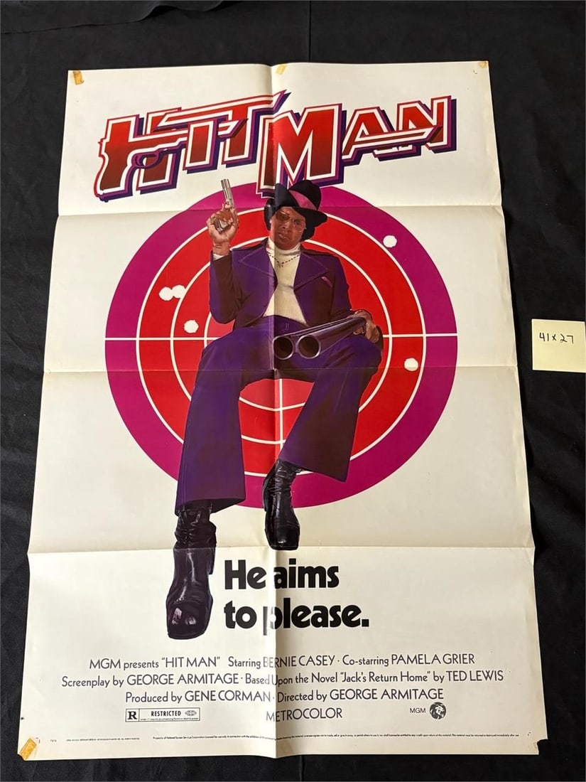 Hitman Original 1973 One Sheet (1 of 3)