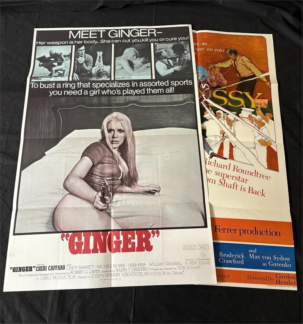 Original Vintage Movie Posters, Ginger + (1 of 2)