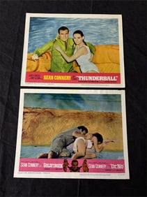 James Bond Original Lobby Cards, Double Feature