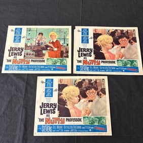 Nutty Professor Original 1963 Lobby Cards