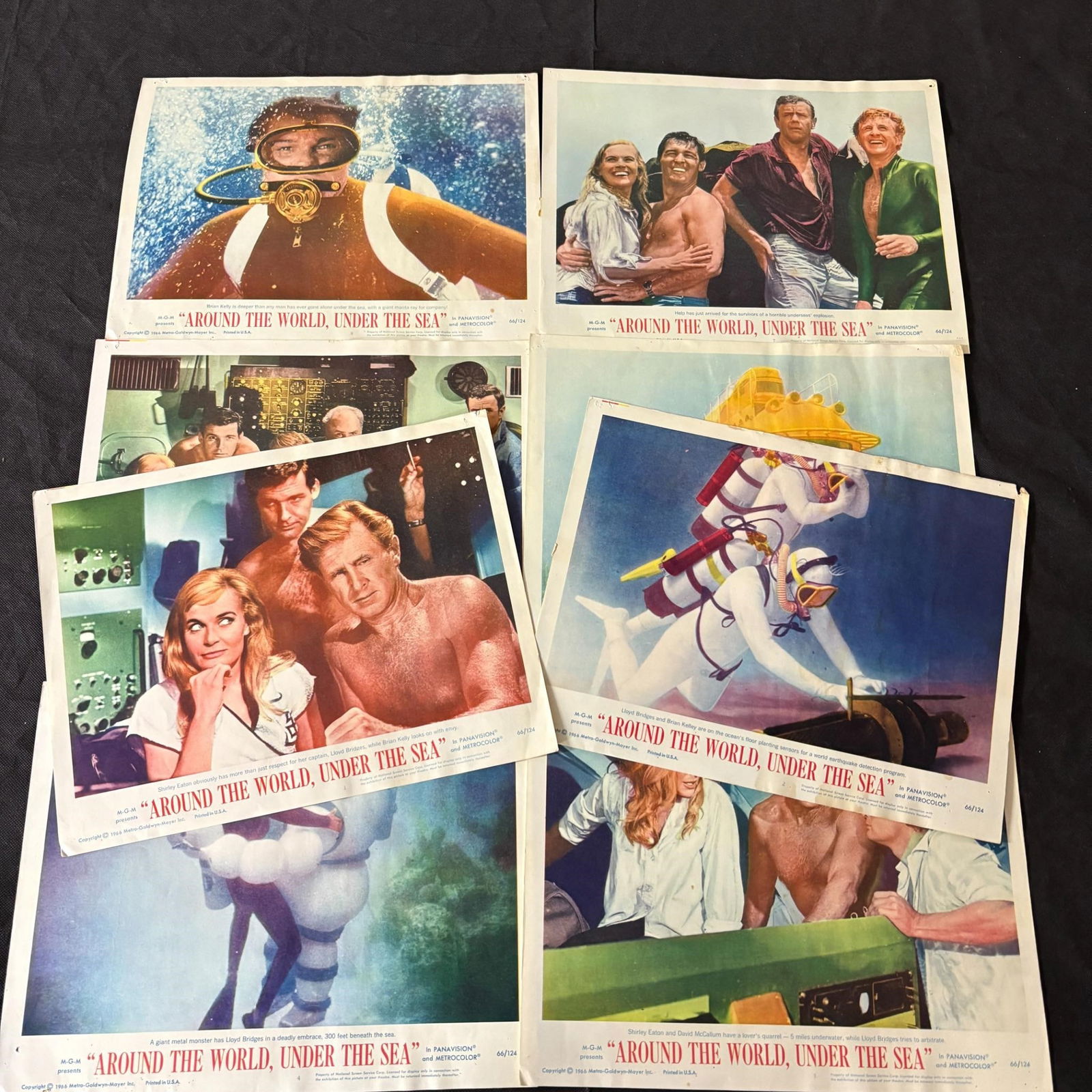 Around the World, Under the Sea Org Lobby Cards (1 of 3)