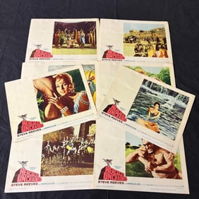 Hercules Unchained Org 1960 Lobby Cards