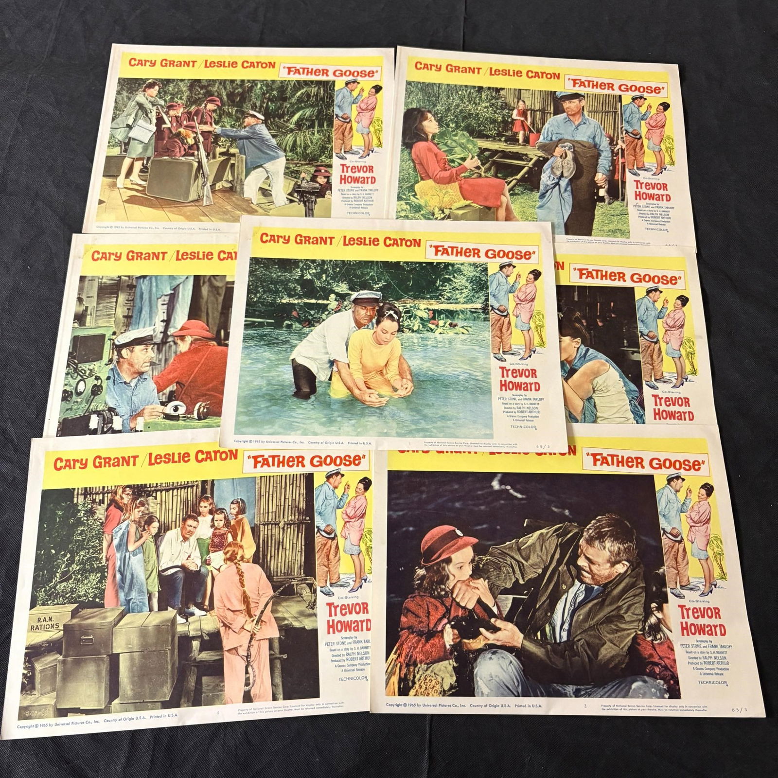 Father Goose Original 1965 Lobby Cards (1 of 3)