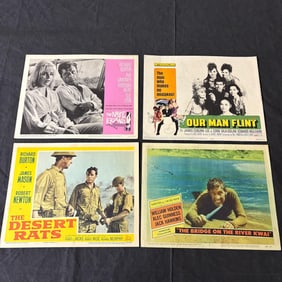 Original Vintage Lobby Cards, Desert Rats