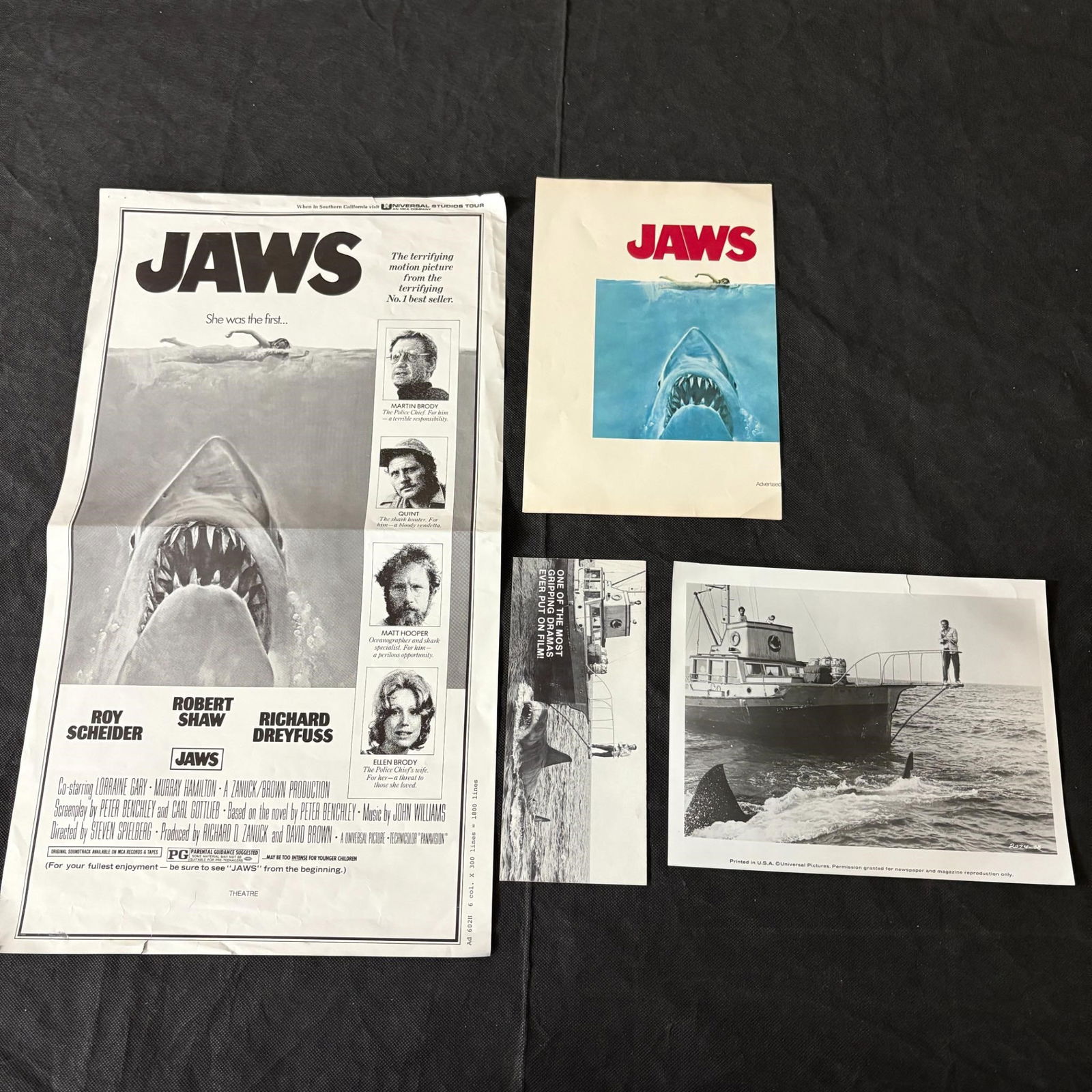 Jaws Original Movie Memorabilia (1 of 1)