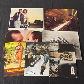 Photo Lobby Cards w/ Savage Island, Jack Nicholas