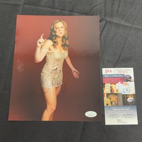 Amy Schumer Signed Photo, JSA COA
