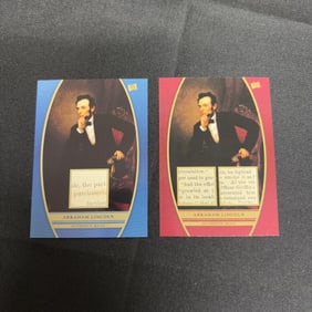 Abraham Lincoln Relic Cards
