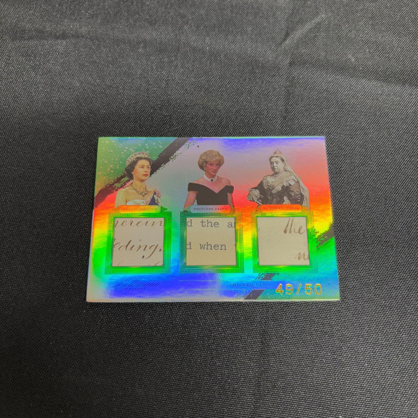 Queen Victoria, Elizabeth, Princess Diana Relic (1 of 2)