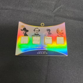 Buffalo Bill, Houdini, + Quad Writing Relic Card