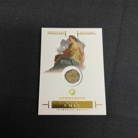 Aphrodite Gem Coin Relic Card Historic Coin