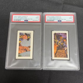PSA 9 Rin Tin Tin Cadet Sweets Cards
