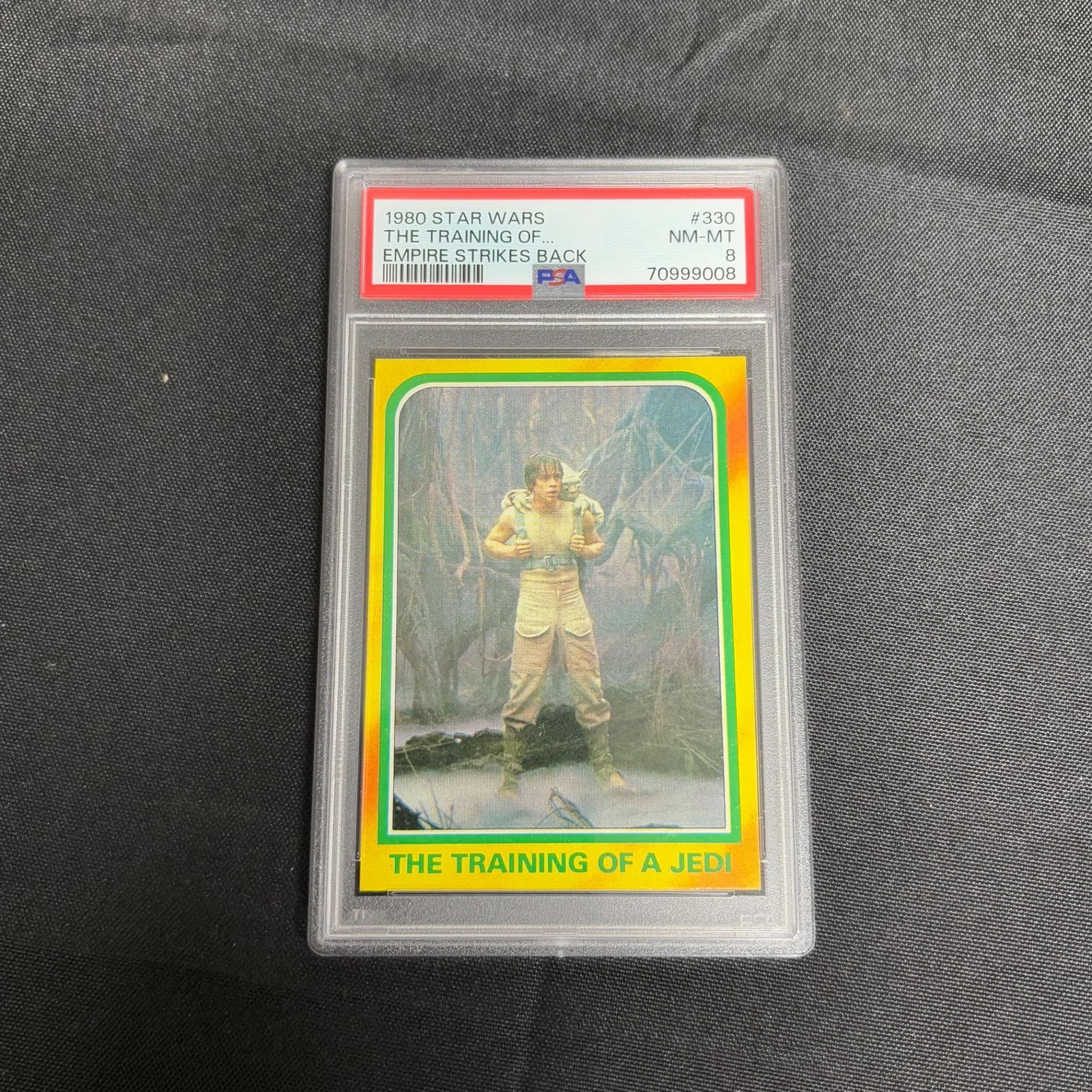 PSA 8 Training of.. 1980 Star Was Card (1 of 2)