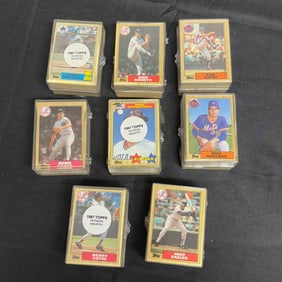 Huge 1987 Topps Baseball Card lot