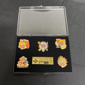 Super Bowl XXXV Lim Ed Pin Set
