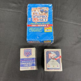 Sealed 1990s Football Products