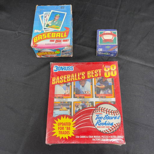 Topps 1986 Baseball Cards Unopened Vending Box (500 Rwanda