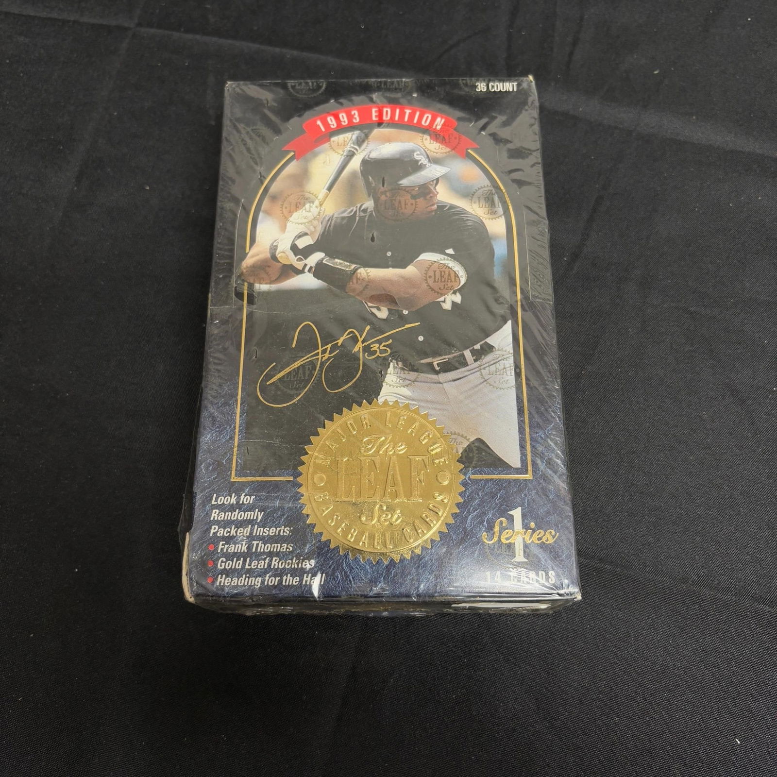 Sealed 1993 Leaf Series 1 Baseball Card Box (1 of 3)
