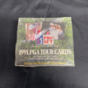 Sealed 1991 PGA Tour Pro Set Box