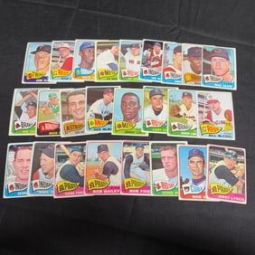 1965 Topps Baseball Cards