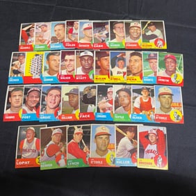 1963 Topps Baseball Cards