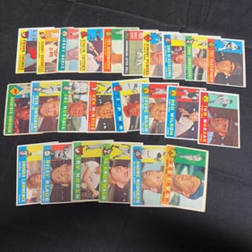 1960 Topps Baseball Cards