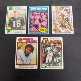 Topps Football Hall of Fame Card Lot