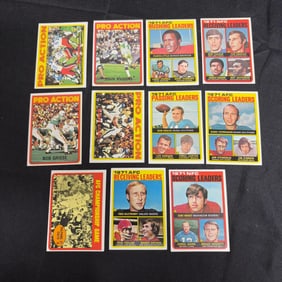 1971 Topps Football Leaders Cards