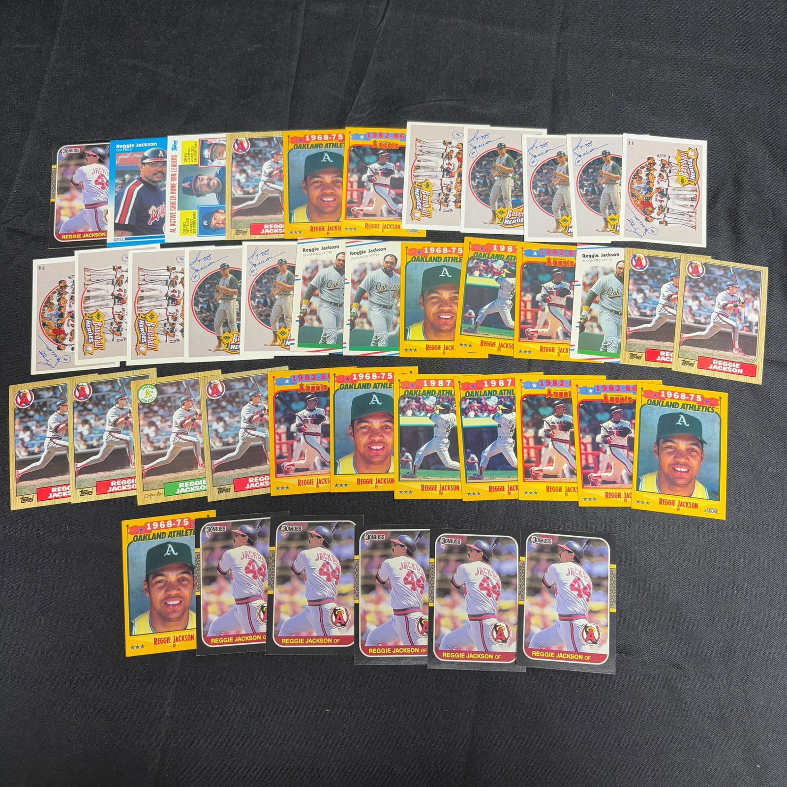 Reggie Jackson Baseball Cards (1 of 3)