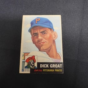 2nd Yr Card 1953 Topps Dick Groat