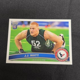 Rookie Card 2011 Topps JJ Watt