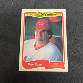 Limited Edition 1985 Fleer Pete Rose