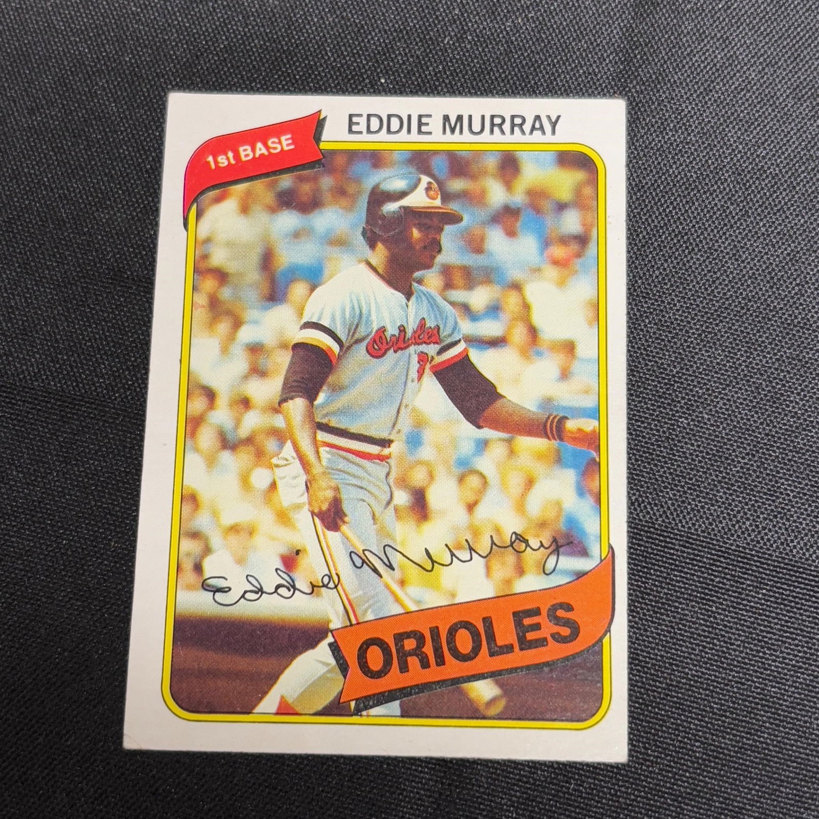 Early Card 1980 Topps HOF Eddie Murray (1 of 2)