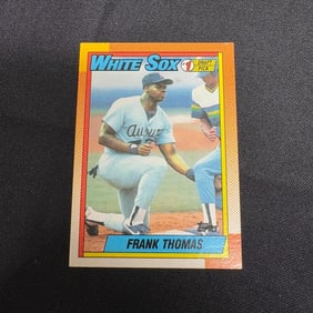 Rookie Card 1990 Topps HOF Frank Thomas