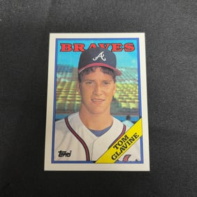 Rookie Card 1988 Topps HOF Tom Glavine