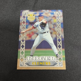 Tops Stars N Steel Roger Clemens Card