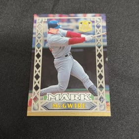 Topps Stars N Steel Mark McGwire Card