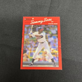 Rookie Card 1990 Donruss Sammy Sosa