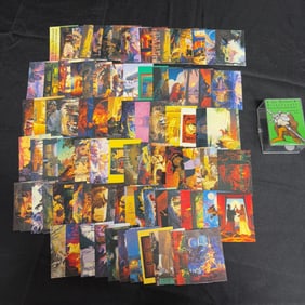 Near Complete Set of Hildebrant Comic Images Cards