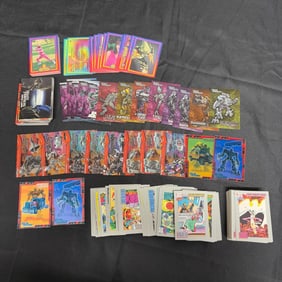 Transformers, Power Rangers + Trading Cards
