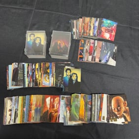 Movie and TV show trading cards, X files, LOTR