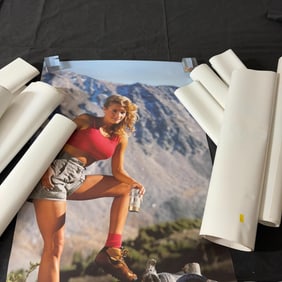 Vintage Beer Girl Posters