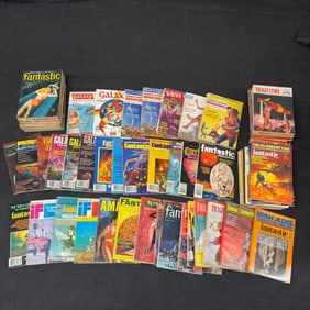 Large Lot of 1950's Sci-Fi Pulps